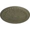 Ekena Millwork Raymond Ceiling Medallion (Fits Canopies up to 5 3/8"), Hand-Painted Spartan Stone, 18"OD x 1 1/4"P CM18RA2SSF - alternate 4